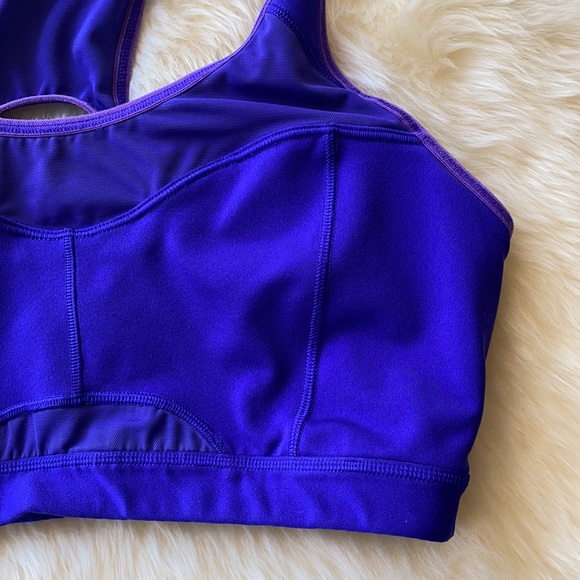 Athleta size L purple sports bra - Picture 6 of 6